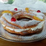 roscón de reyes de pasta choux