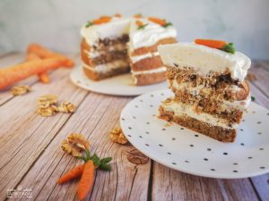 carrot cake pastel de zanahoria