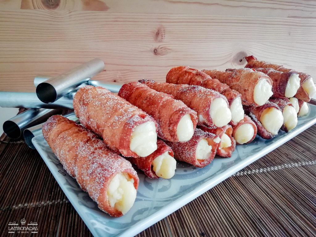 cañas fritas de O Carballiño de carnaval