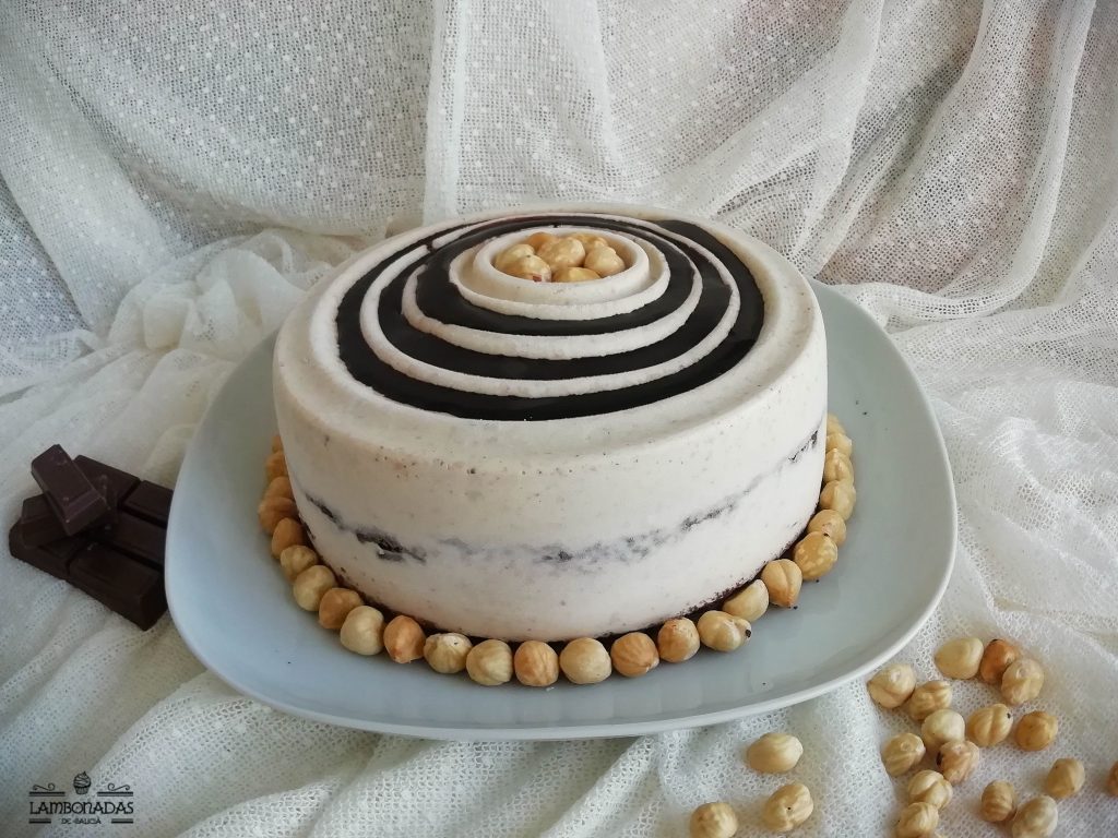 tarta helada de avellana