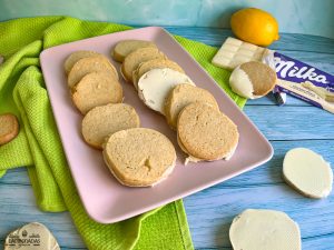 galletas de limon y chocolate blanco