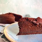 Bizcocho de chocolate caliente