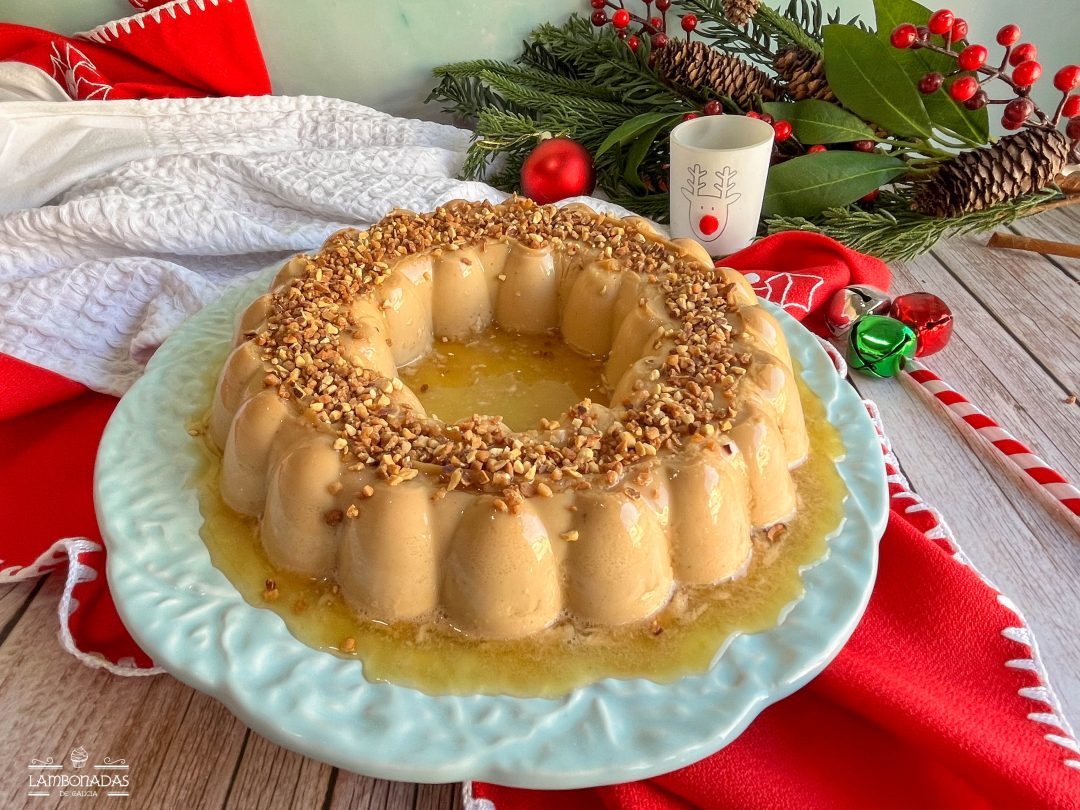 flan de turron flan de turrón blando