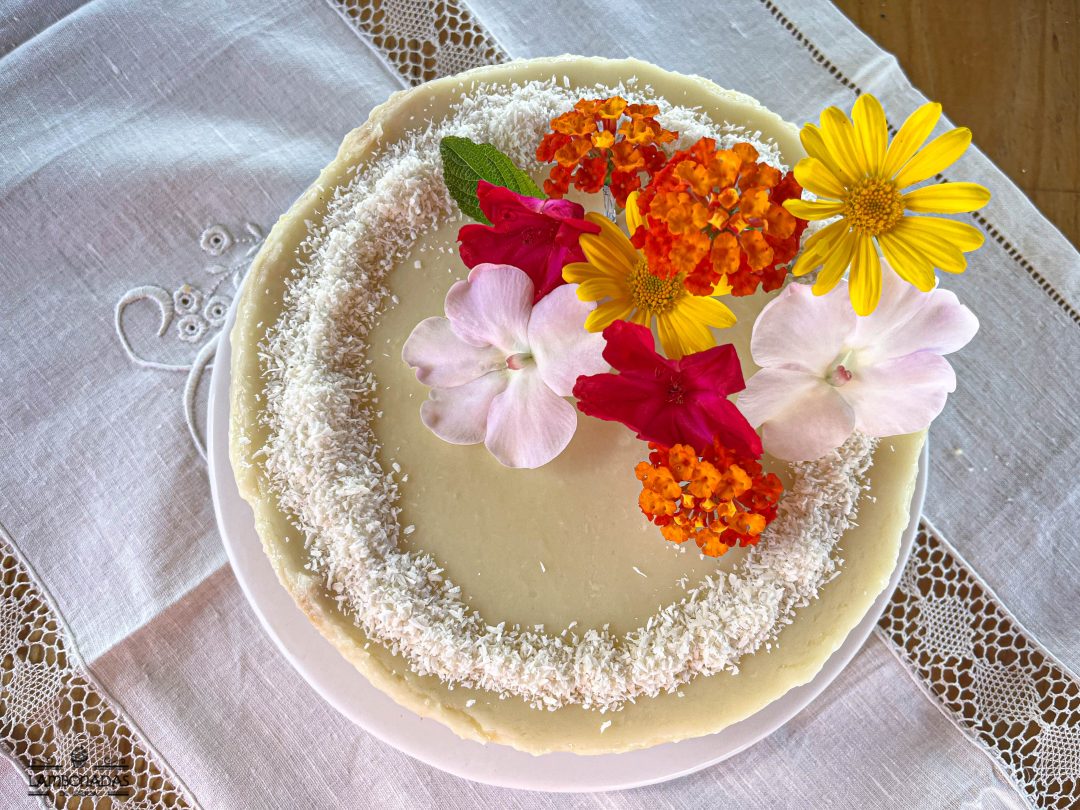 tarta de piña colada