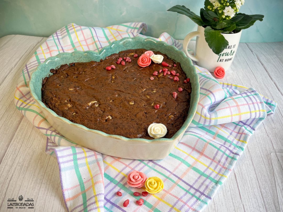 brownie con extra de chocolate