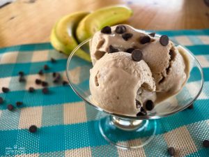 helado de plátano