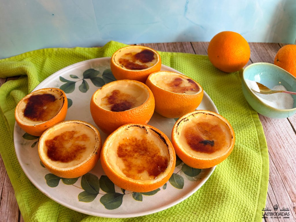 crema quemada de naranja